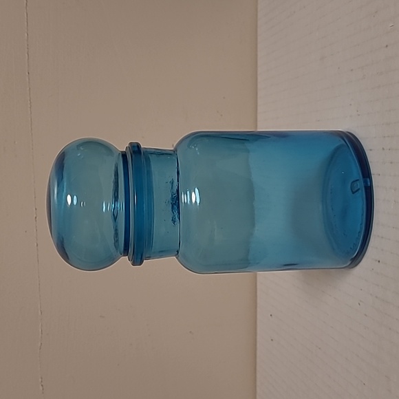Vintage Blue Jar / Stash Jar - Picture 4 of 14